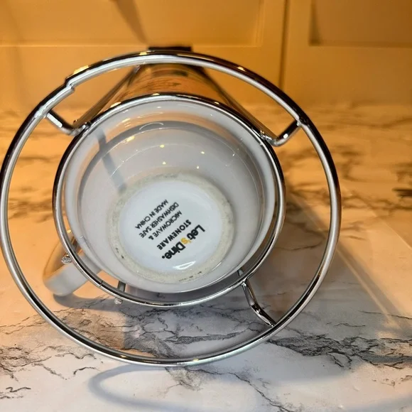 Stackable Cat Face Mugs Set - Picture 4 of 5